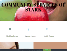 Tablet Screenshot of communityservicesofstark.org